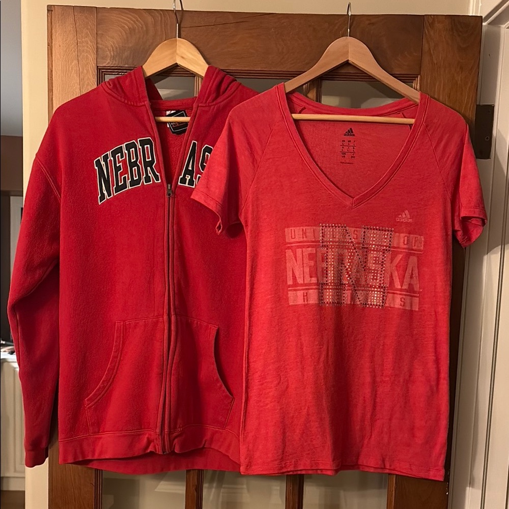 Nebraska Hoodie & Tee